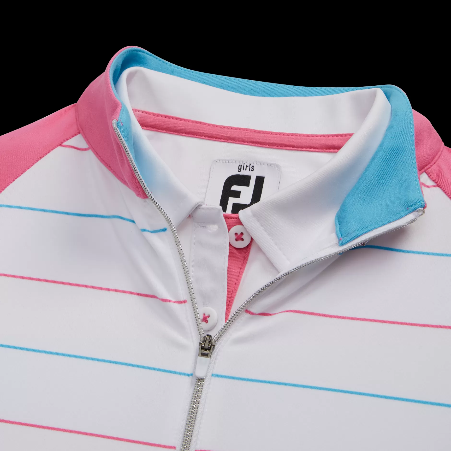 Shop Full-Zip Stripe Mid-Layer Junior Girl Women Apparel | Apparel