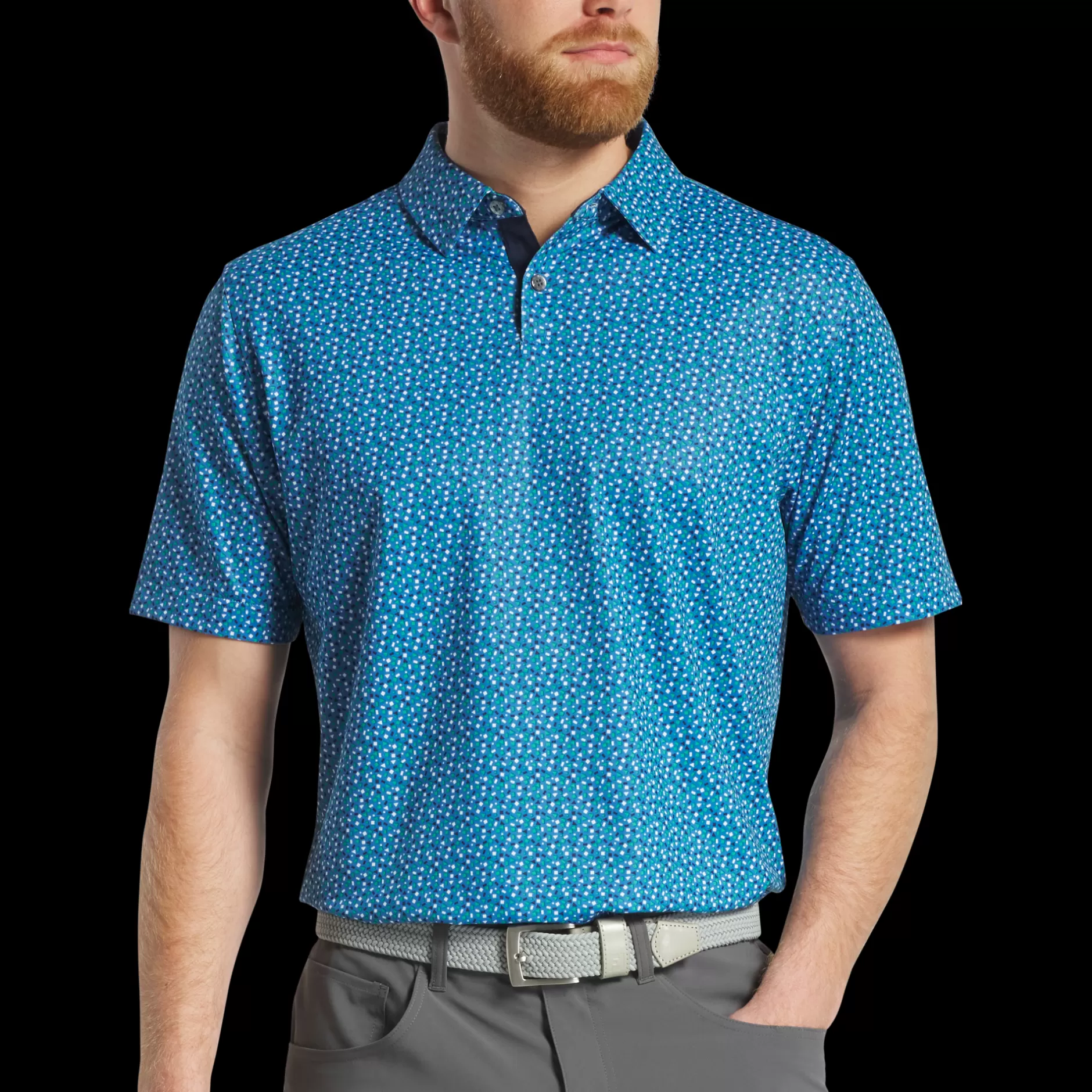 Discount Geometry Pique Shirts