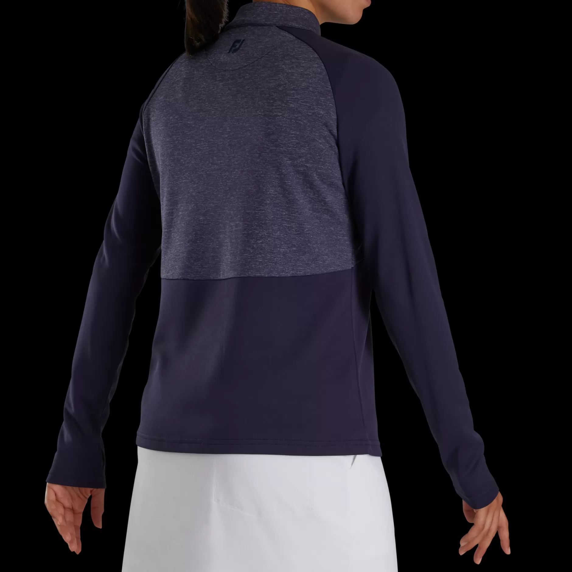 Discount Heather Block Half-Zip Mid-Layer Women Women Base / Mid-Layers