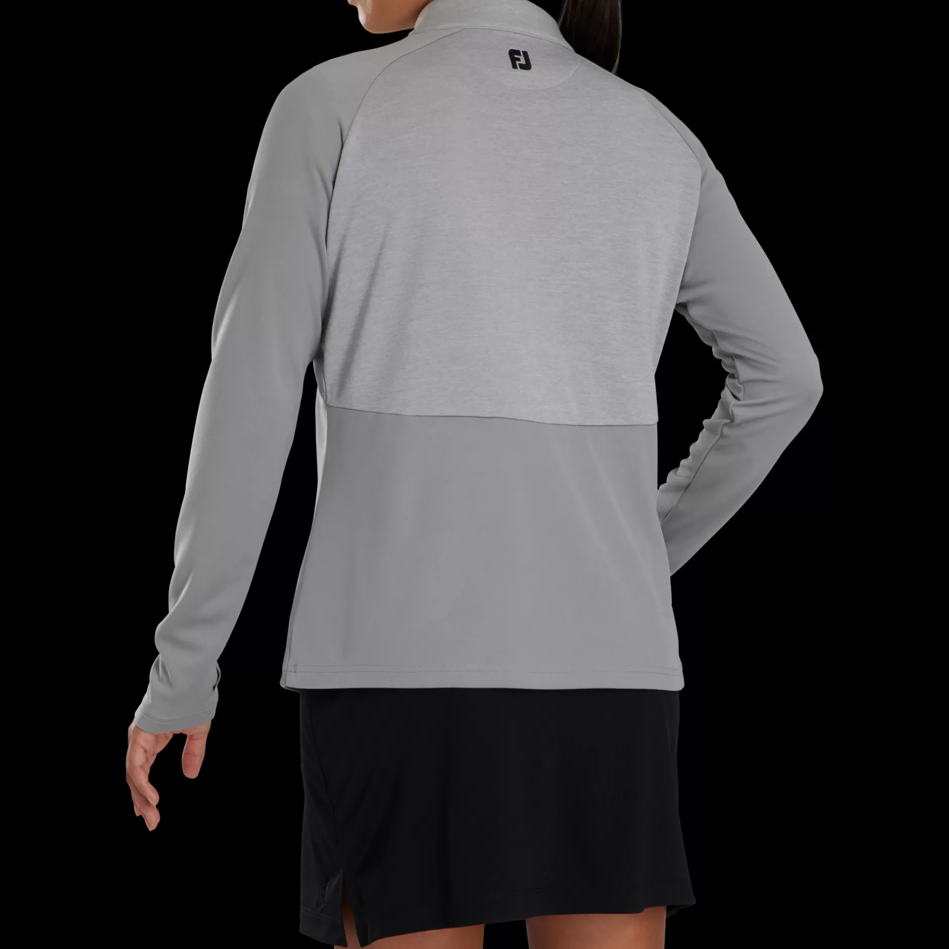 New Heather Block Half-Zip Mid-Layer Women - FJ Tour Collar Women Base / Mid-Layers