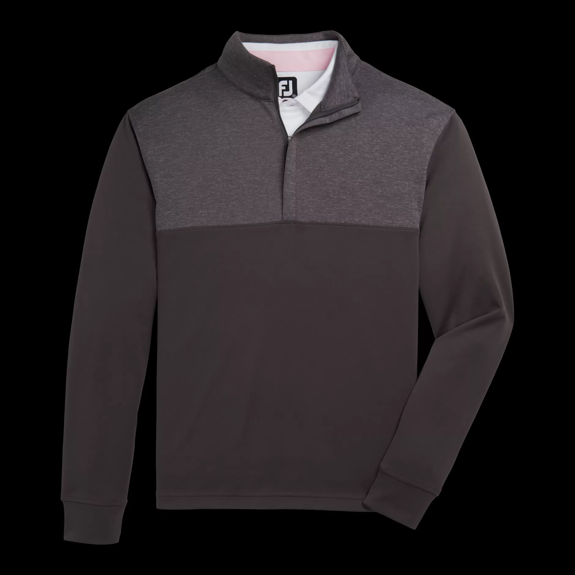 Store Heather Yoke Half-Zip Mid-Layer Base / Mid-Layers