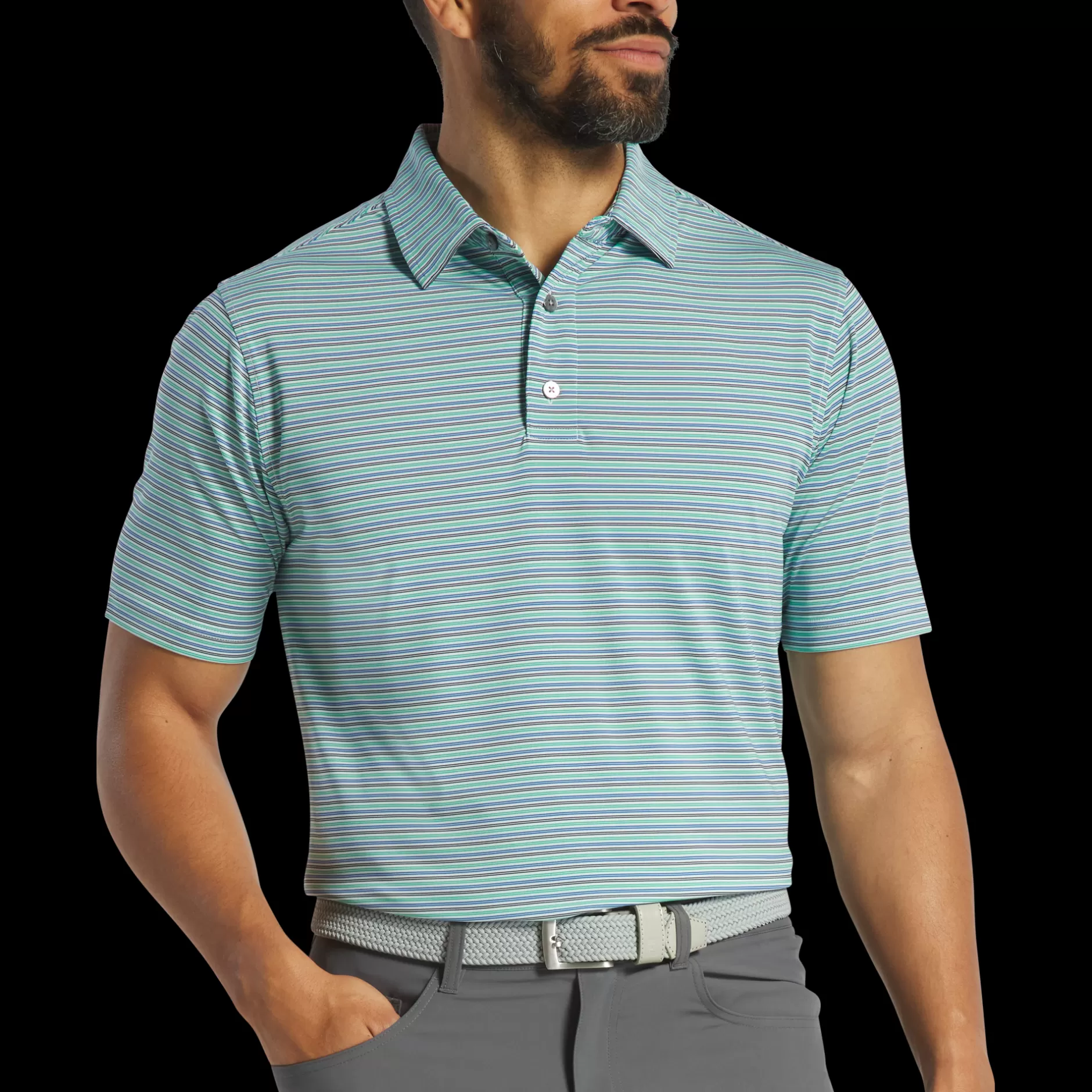 Flash Sale Multi Pinstripe Lisle Shirts