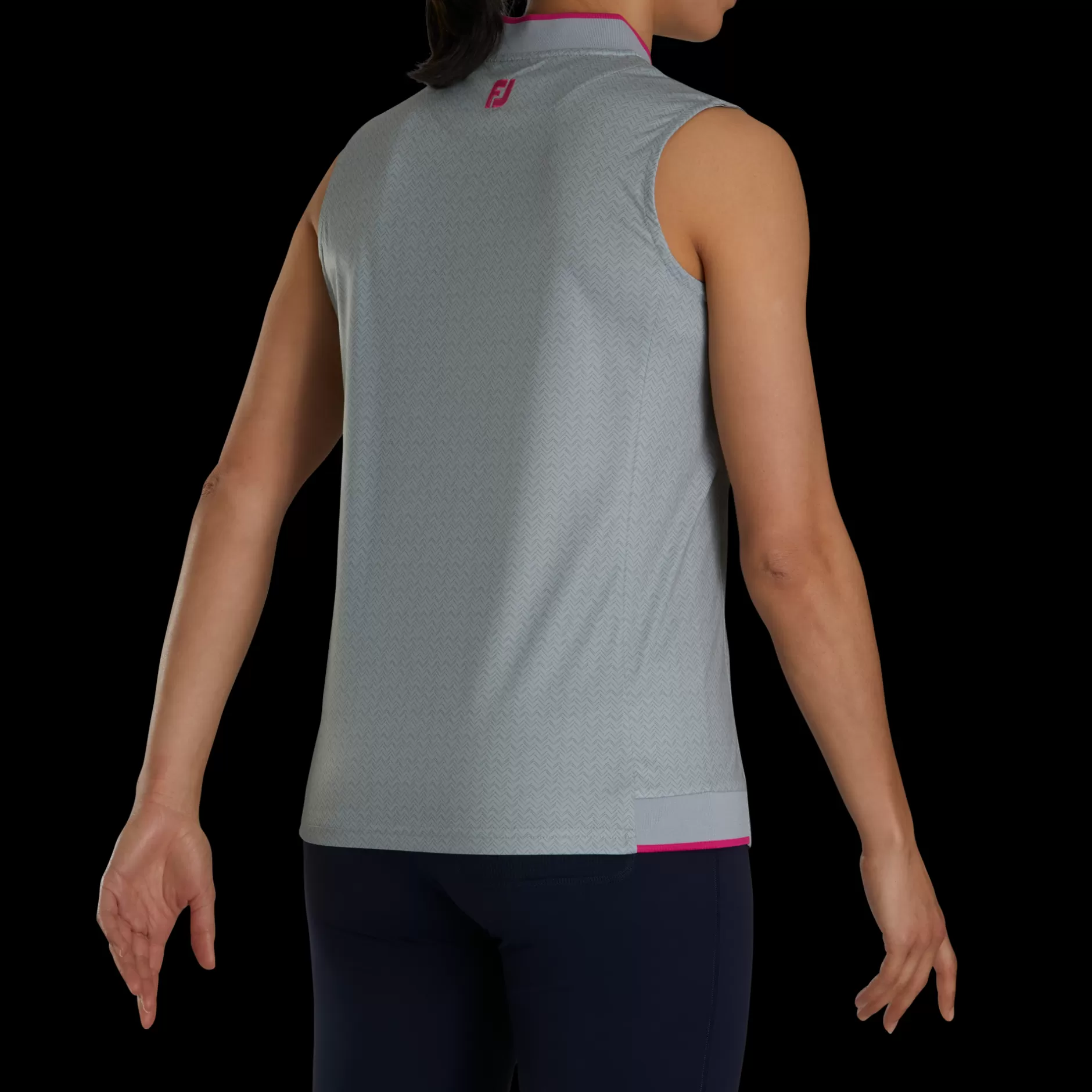 New Sleeveless Quarter-Zip Women Women Shirts