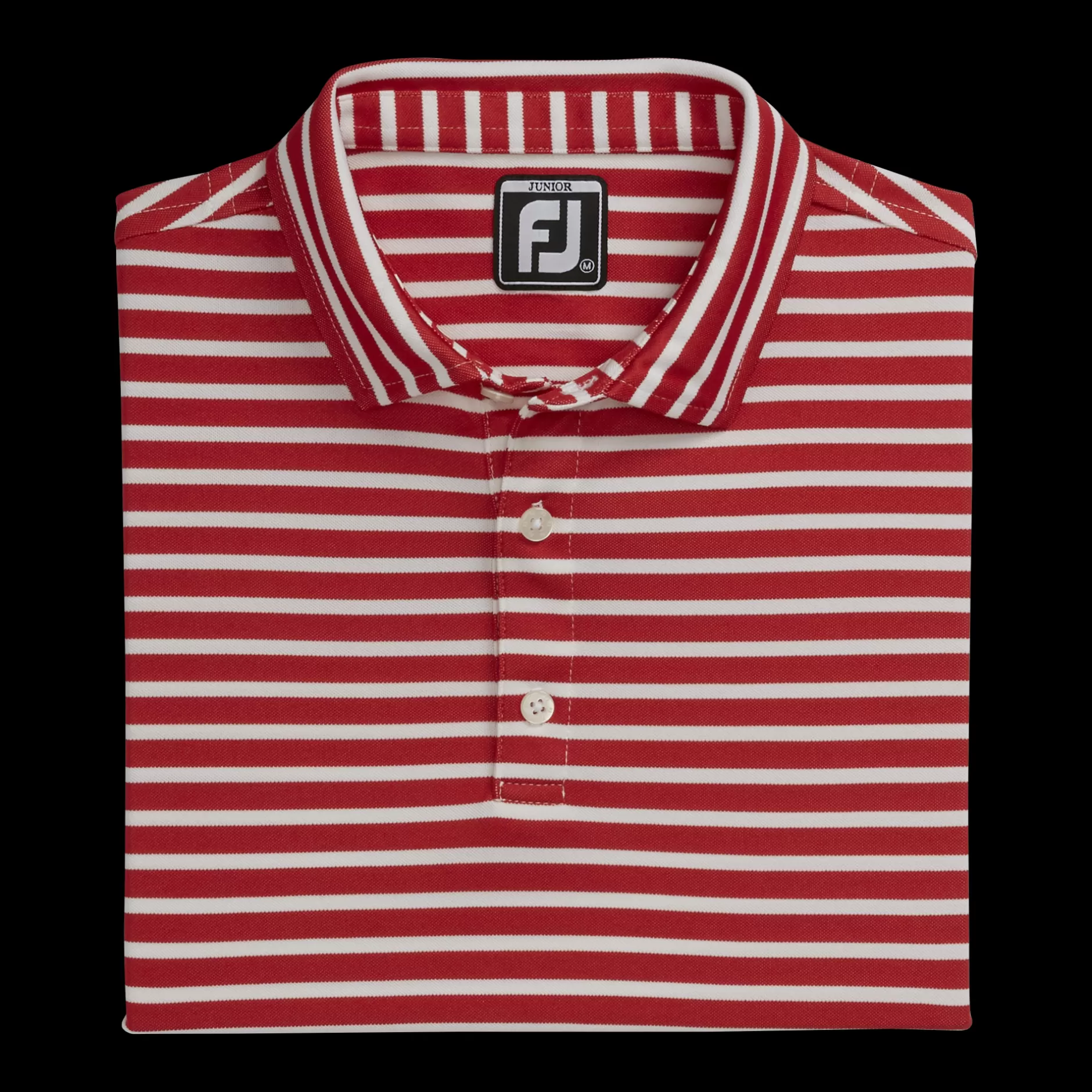 New Striped Pique Self Collar Junior Women Apparel | Apparel