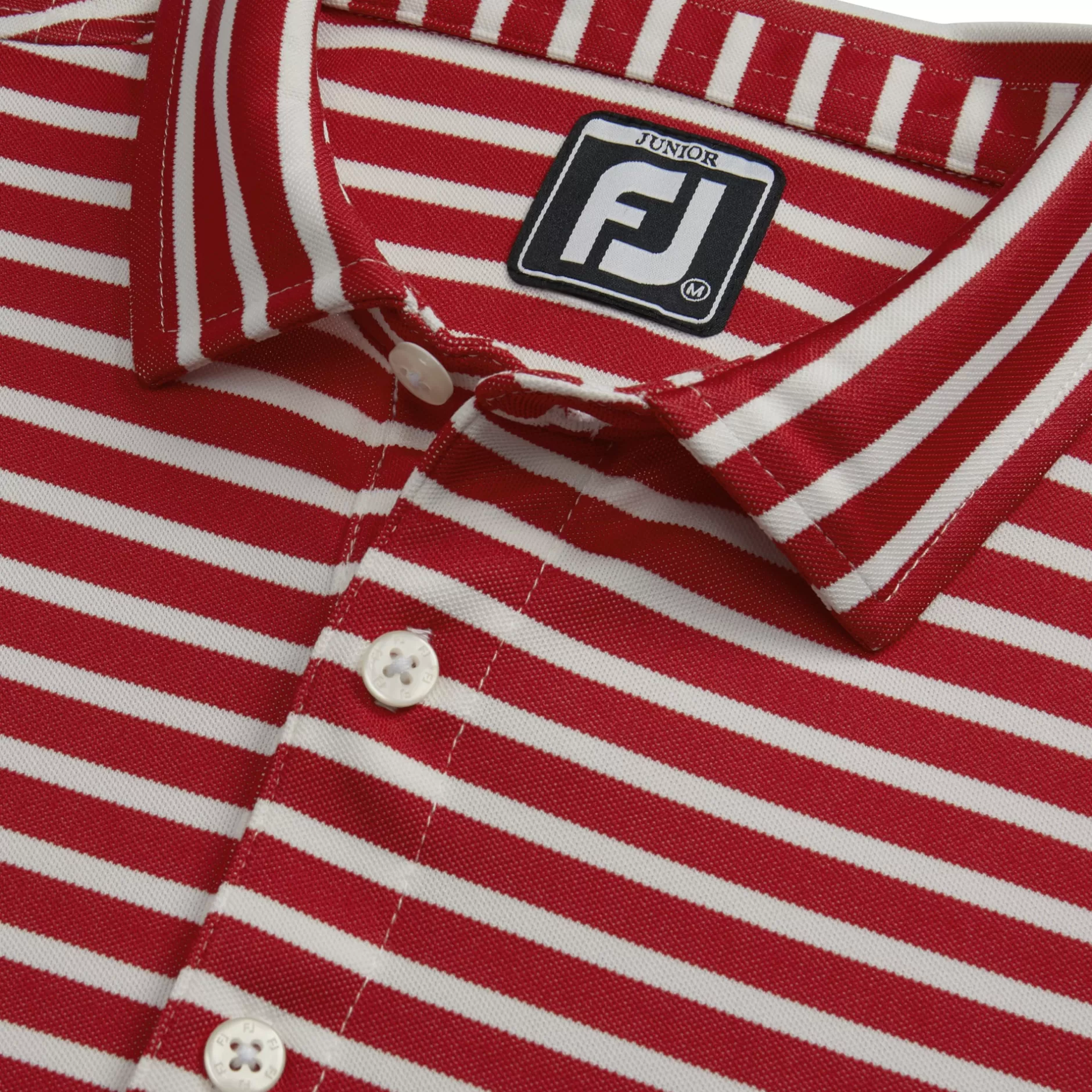 New Striped Pique Self Collar Junior Women Apparel | Apparel