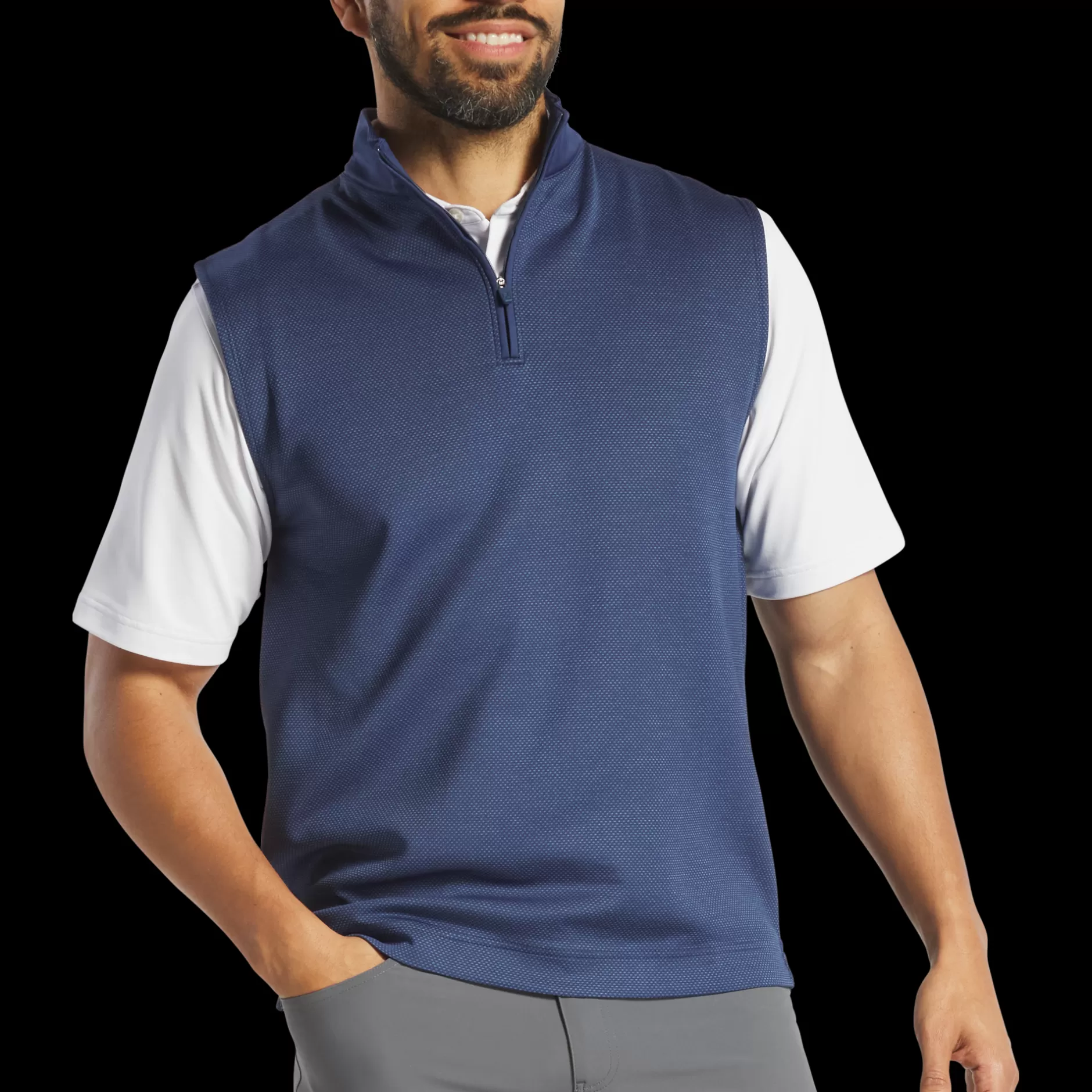 Store Tonal Block Vest Base / Mid-Layers